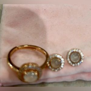 Ring and earring set
